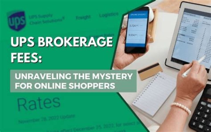 How do I avoid ups brokerage fees?