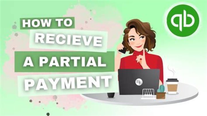 How do I reverse a partial payment in QuickBooks online?