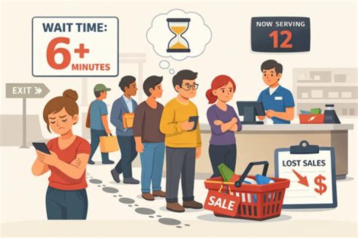 How long will customers wait in line?