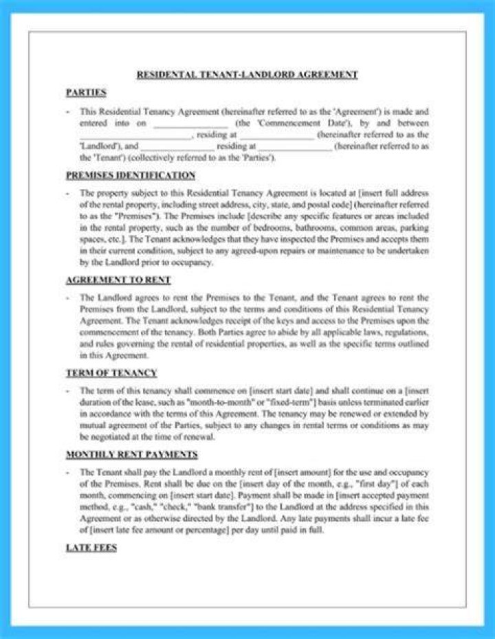 What is a replacement tenancy agreement?