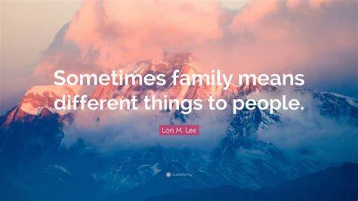When something means different things to different people?